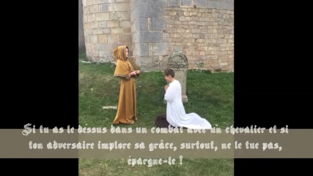 Cérémonie d'adoubement
