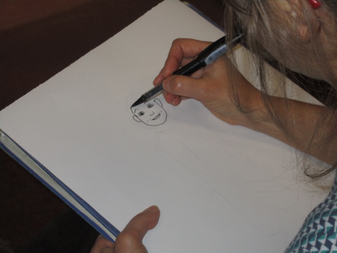 Les élèves de CE1 et CE2 rencontrent une illustratrice Les élèves de CE1 et CE2 rencontrent une illustratrice