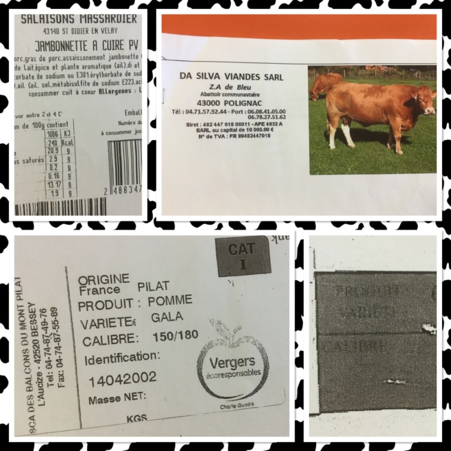 Repas local à la cantine Repas local à la cantine