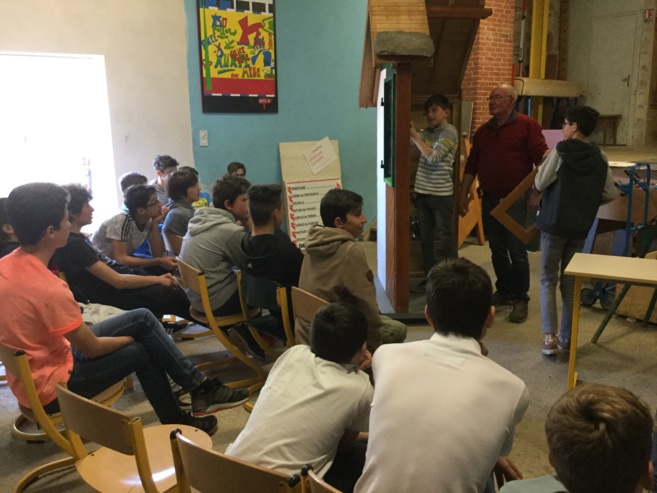 LES 4EMES A LA RENCONTRE DES METIERS DU BÂTIMENT