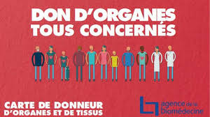 Intervention sur les dons d'organes