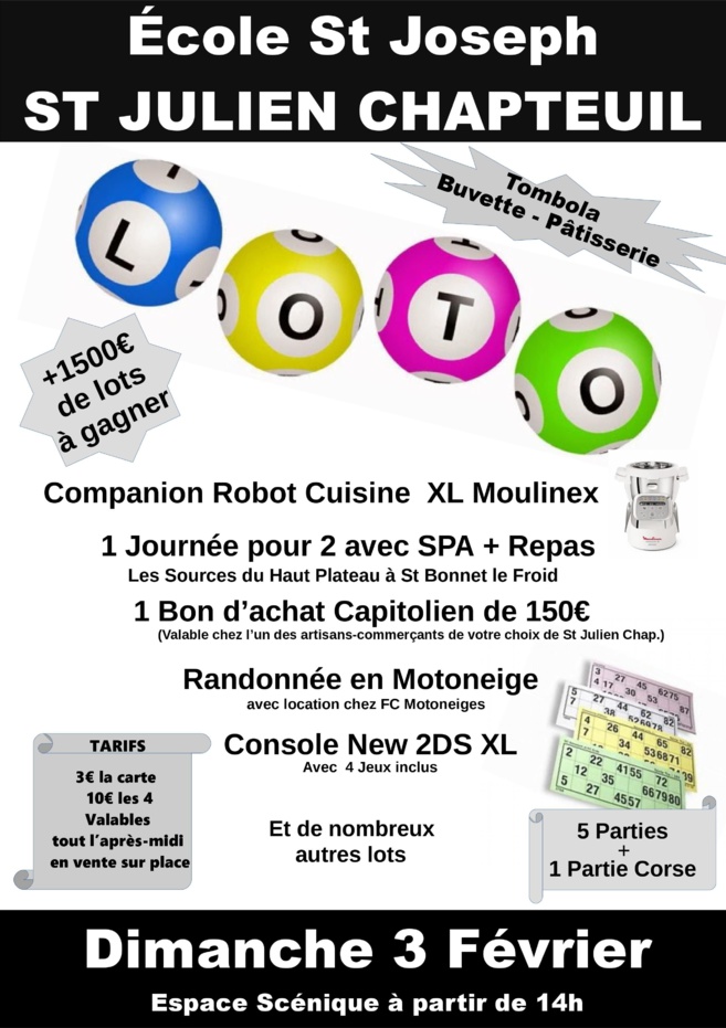 Loto de l'APEL Loto de l'APEL