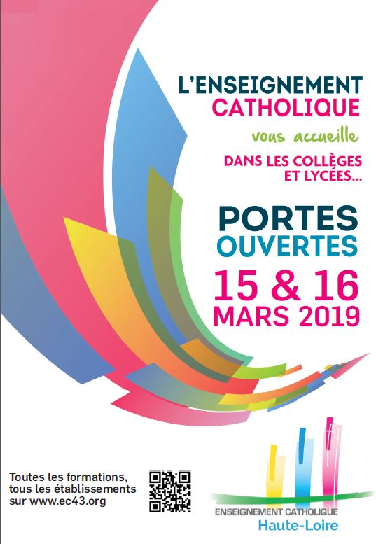 portes ouvertes les 15 et 16 Mars 2019