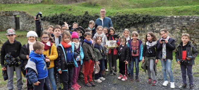 Sortie des élèves de Ce Cm avec la LPO Sortie des élèves de Ce Cm avec la LPO