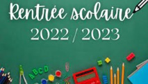 Rentrée 2022 Rentrée 2022