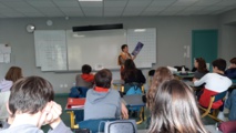 Une autrice à la rencontre des élèves de 3ème