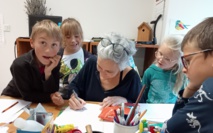 A la découverte du métier d'illustrateur pour les élèves des GS - CE - CM