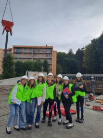 « LES COULISSES DU BATIMENT » : Visite de chantiers pour les élèves de 3ème