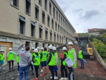 « LES COULISSES DU BATIMENT » : Visite de chantiers pour les élèves de 3ème « LES COULISSES DU BATIMENT » : Visite de chantiers pour les élèves de 3ème