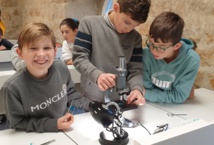 Cours de SVT dans le laboratoire Cours de SVT dans le laboratoire