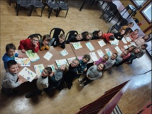 Des aquarellistes en herbe ! Des aquarellistes en herbe !