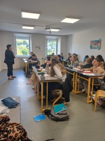 Visite d'une chef d'entreprise en 3ème Visite d'une chef d'entreprise en 3ème