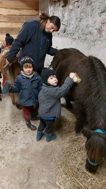 Sortie poney au centre équestre de l'herm