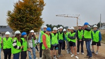 VISITE D’UN CHANTIER PAR LES 3 ème VISITE D’UN CHANTIER PAR LES 3 ème