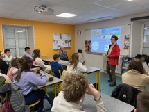 ADOT43 sensibilise les élèves de 3e au don d’organes ADOT43 sensibilise les élèves de 3e au don d’organes