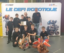 Une belle compétition régionale pour le club robotique