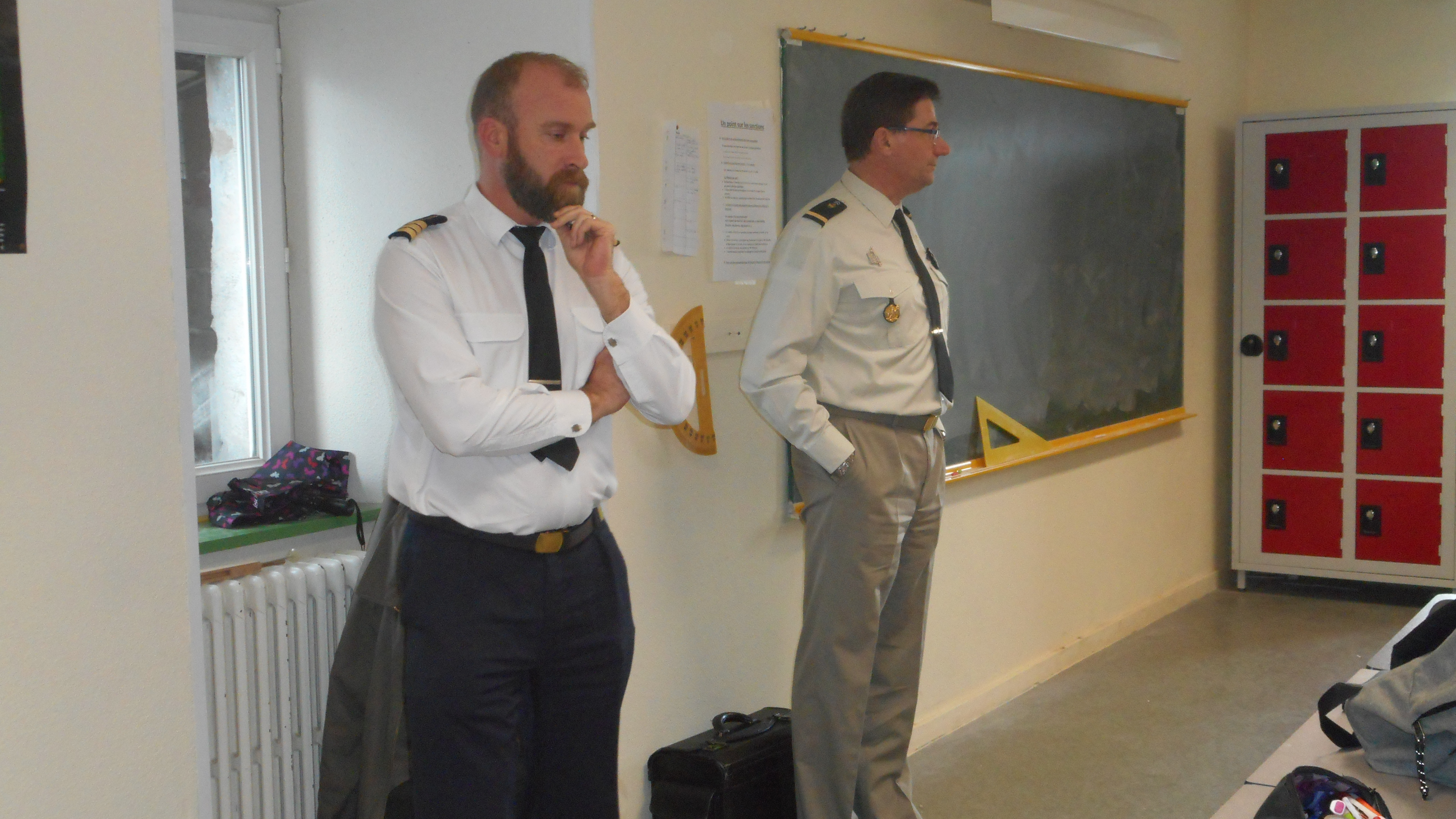 Présentation des métiers de l'armée