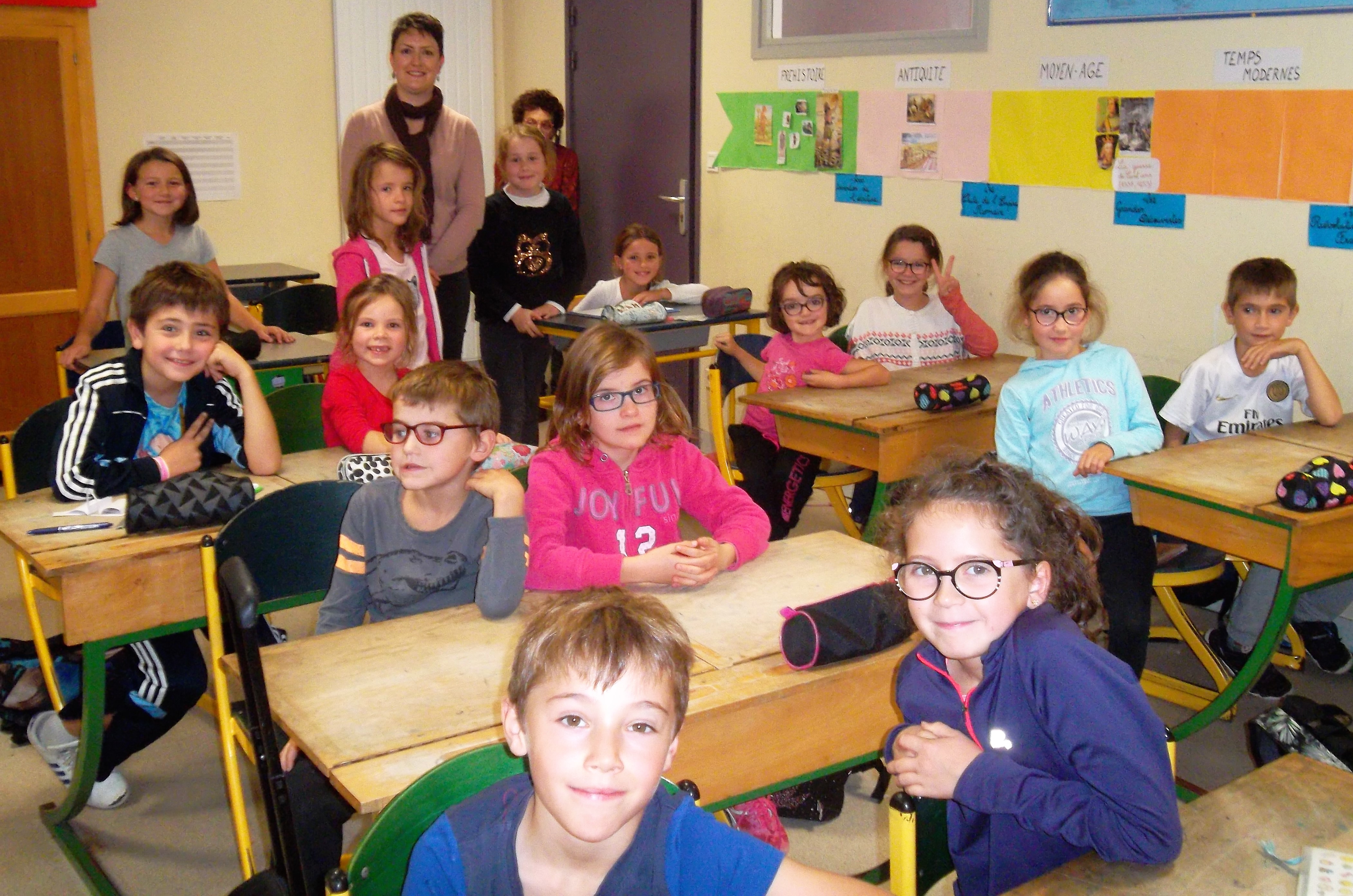 Une auteure à l'école