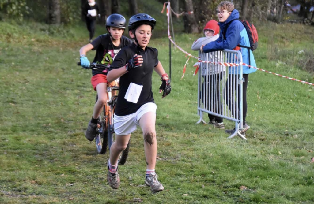 Très belles prestations des élèves de la section sport nature aux académiques de Run&Bike