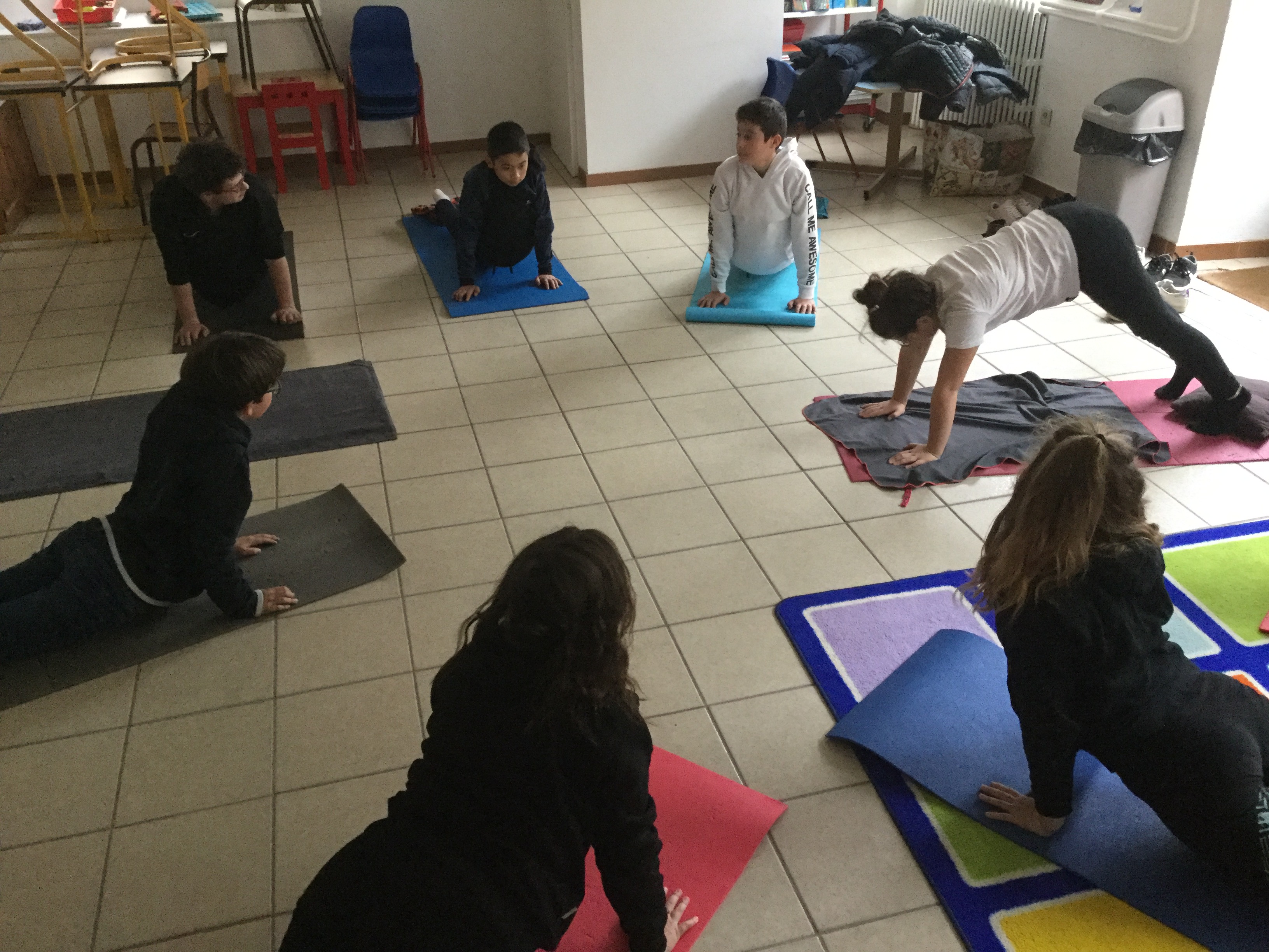 Séances de yoga