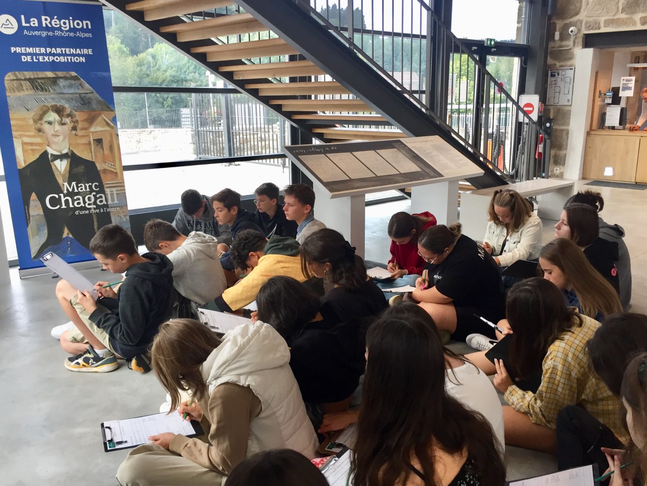 Mardi 13 septembre : les troisièmes avaient rendez-vous avec l’Art et l’Histoire.