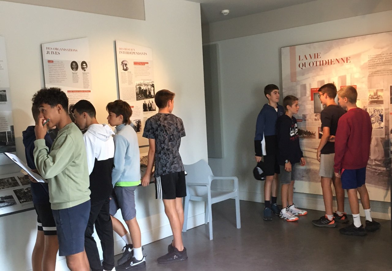 Mardi 13 septembre : les troisièmes avaient rendez-vous avec l’Art et l’Histoire.