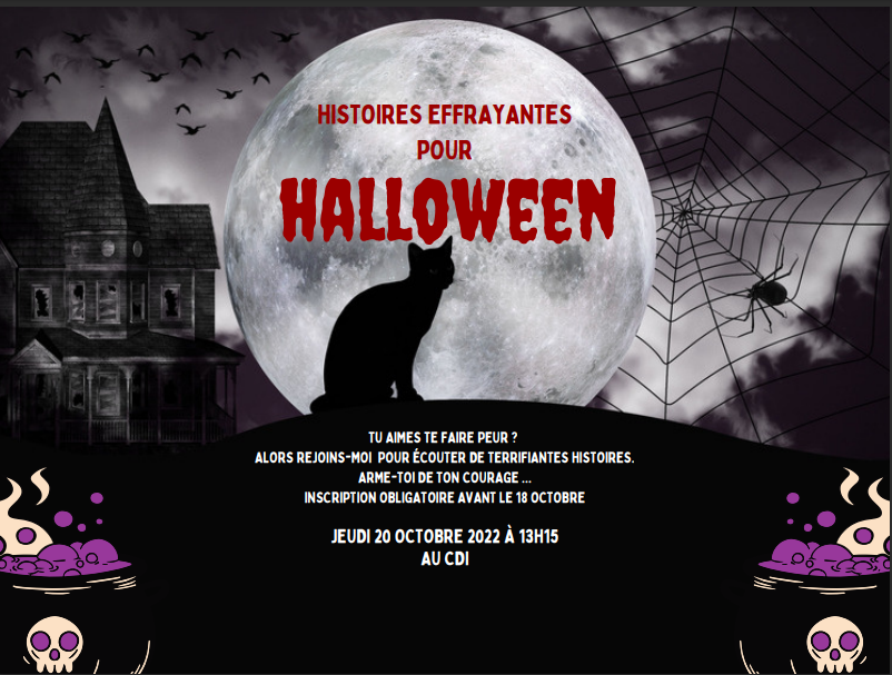 Histoires effrayantes au CDI