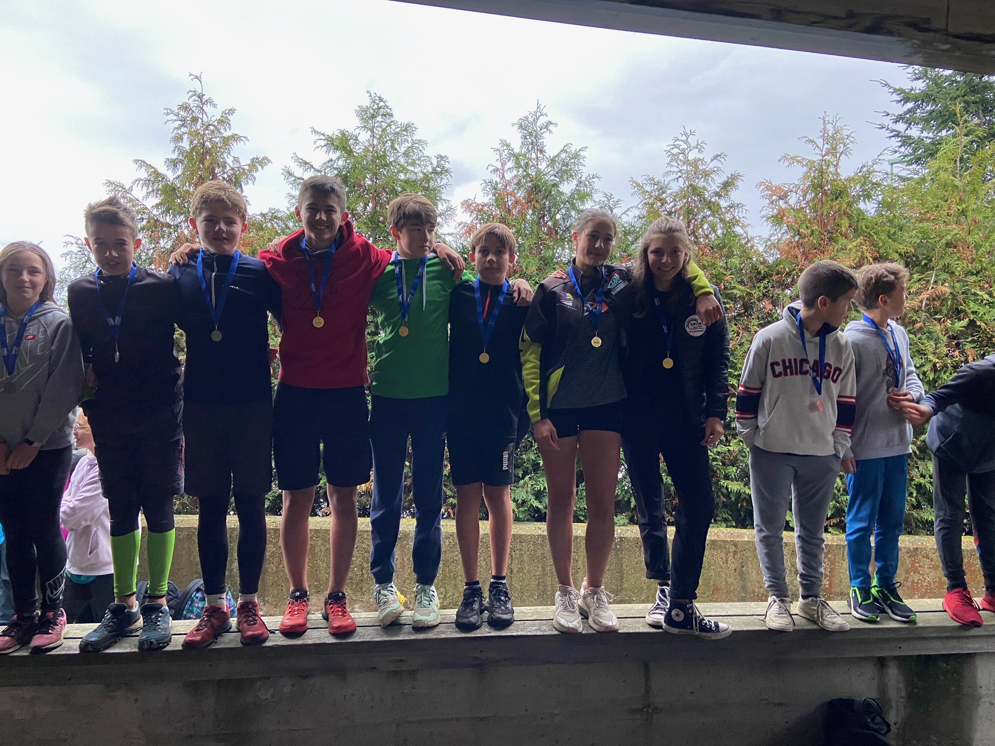 Course d'orientation dans les bois du Pertuis