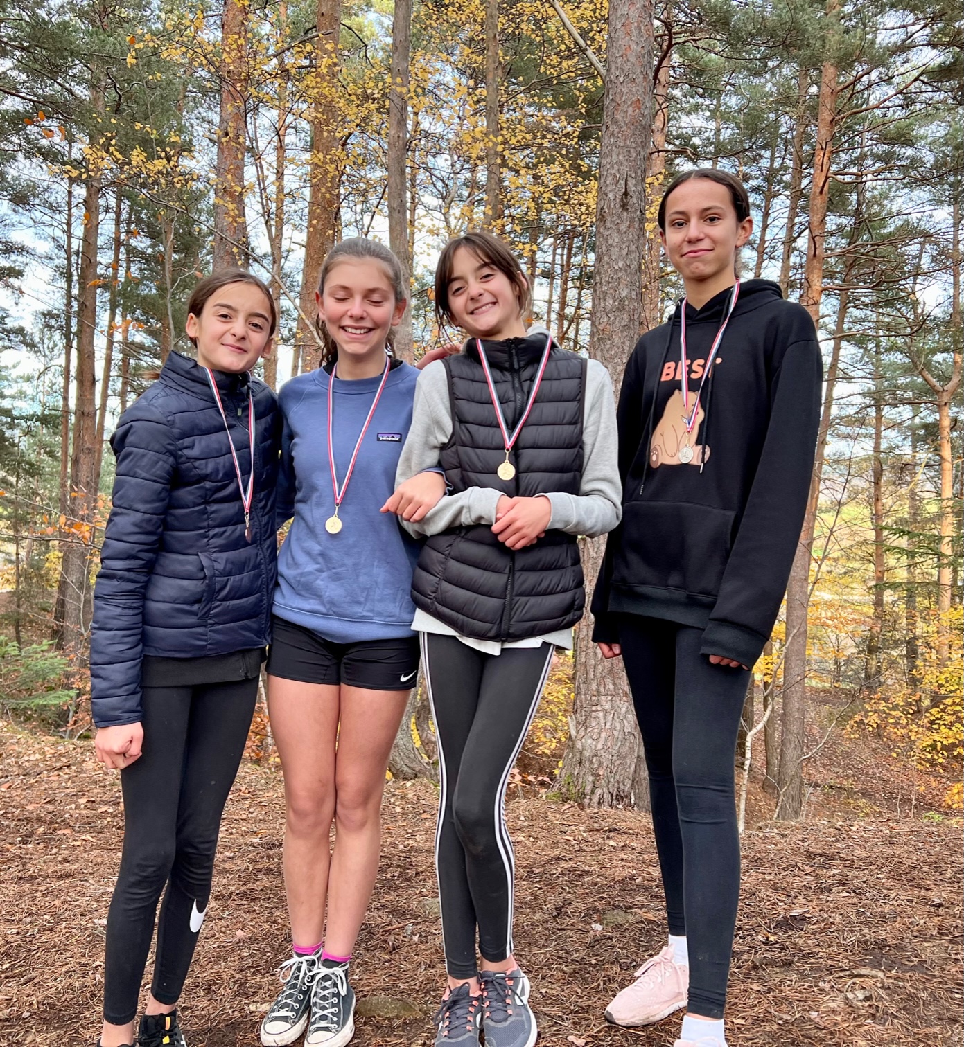 Podium 4è - Filles