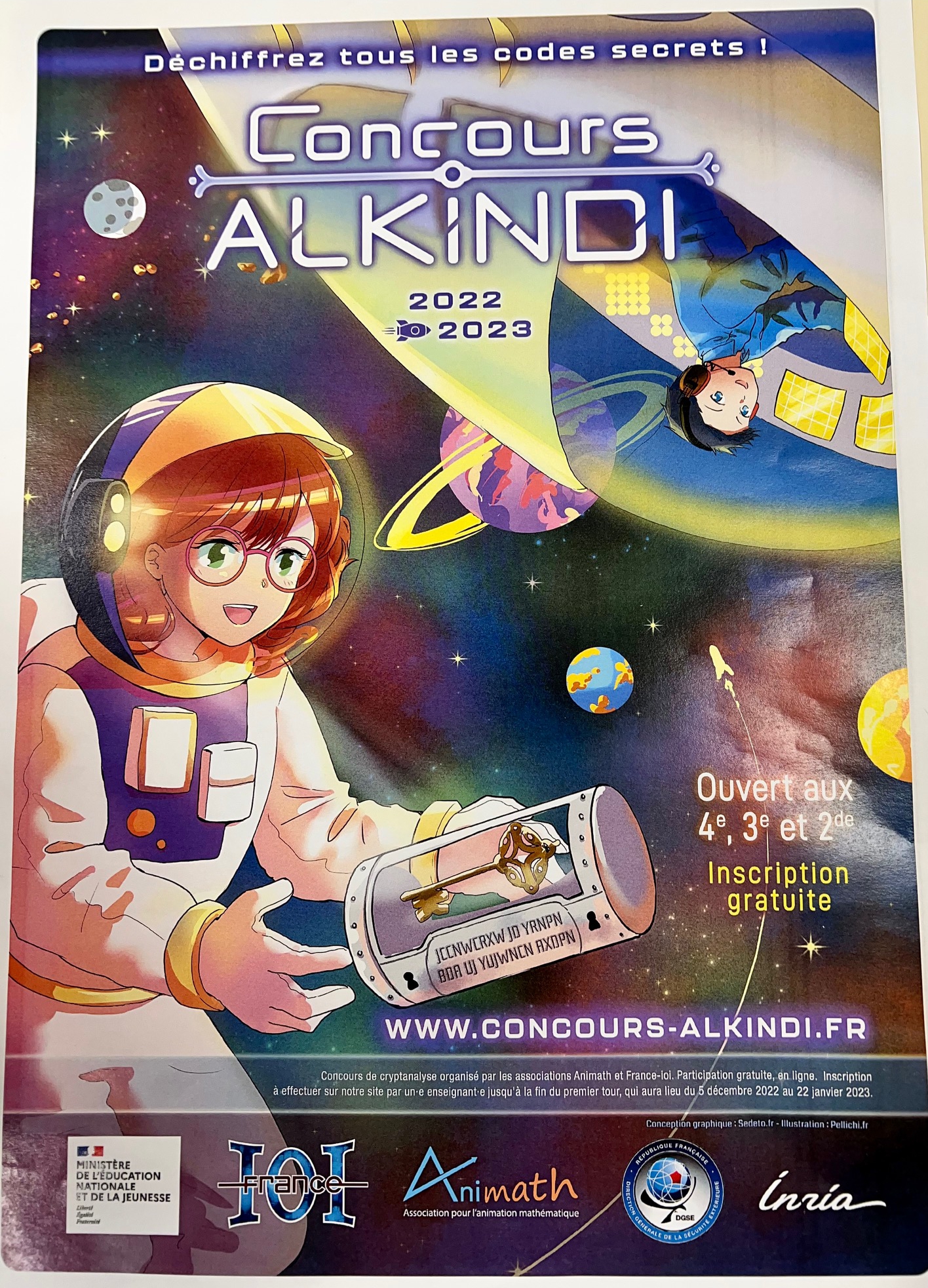 Récompenses pour les participants du concours CASTOR et ALKINDI