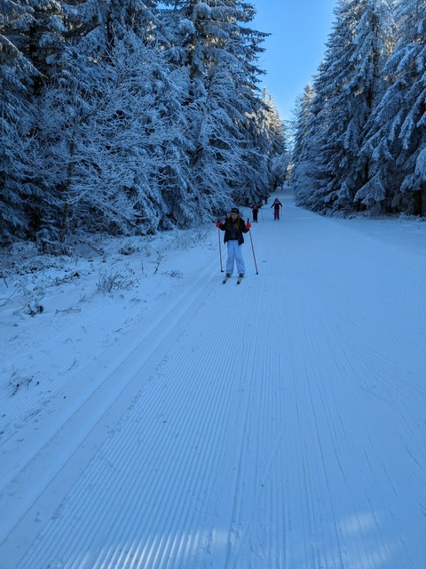 Sortie ski à Raffy