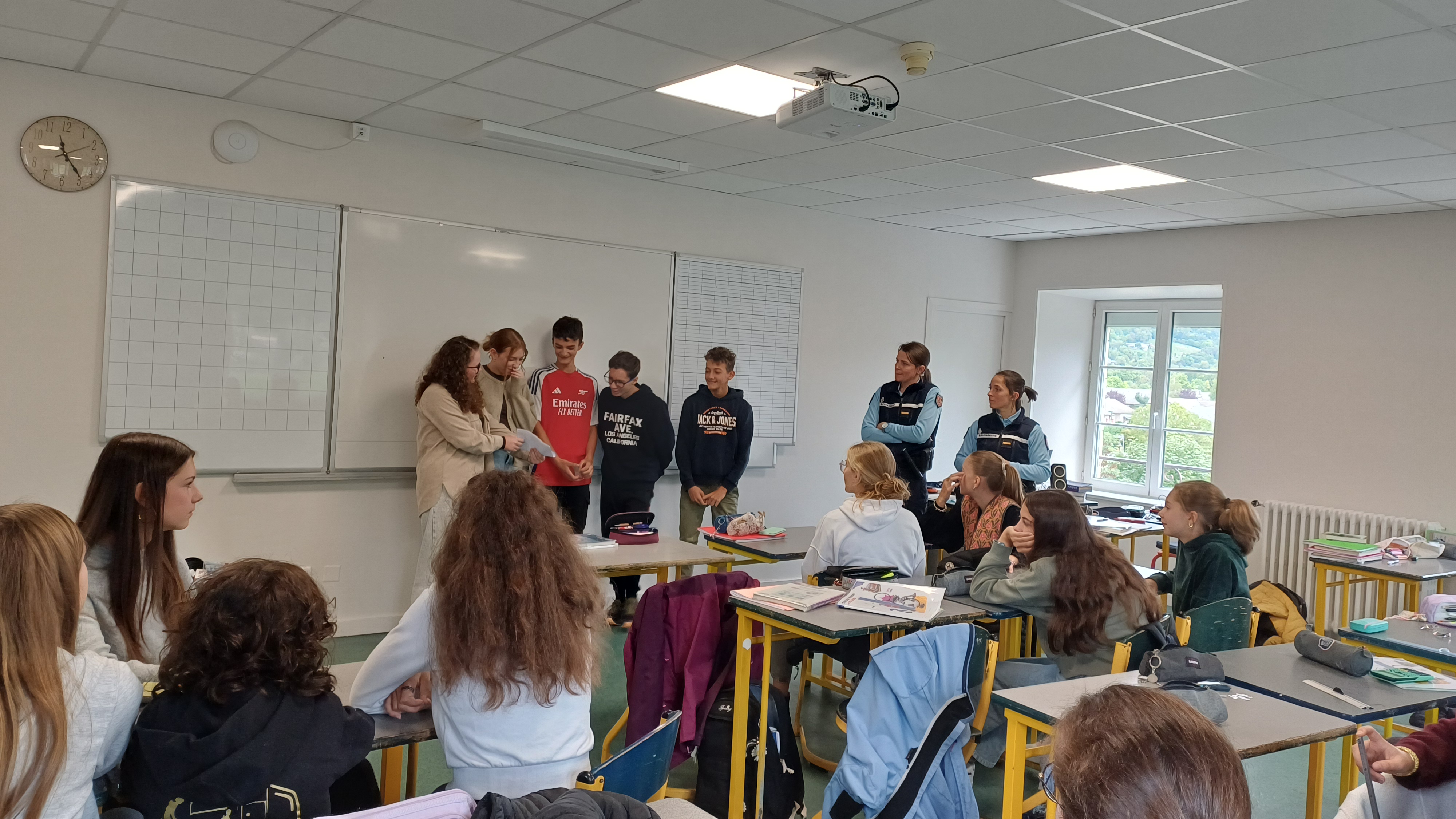 Intervention en 3ème sur le thème du consentement