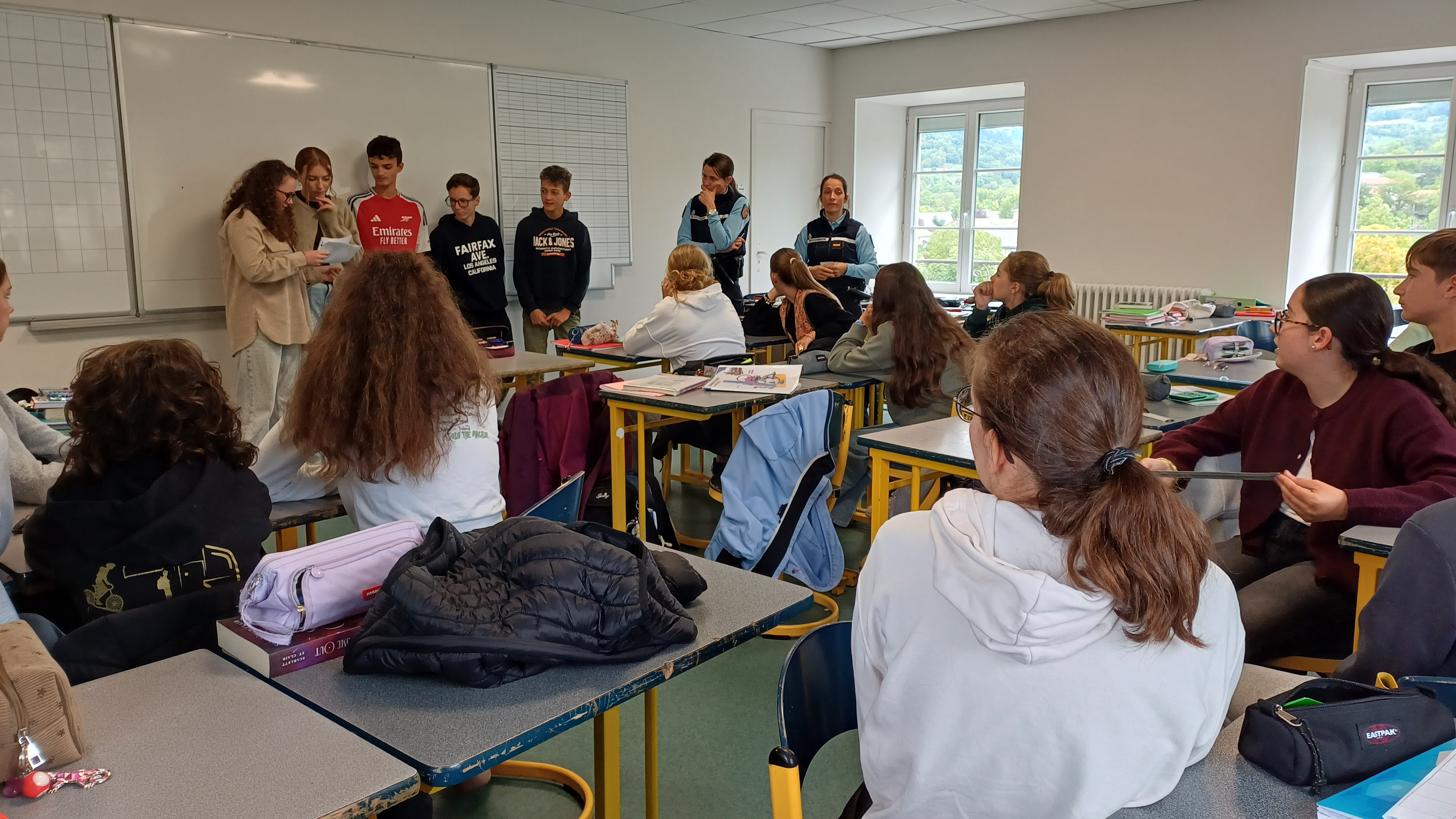 Intervention en 3ème sur le thème du consentement