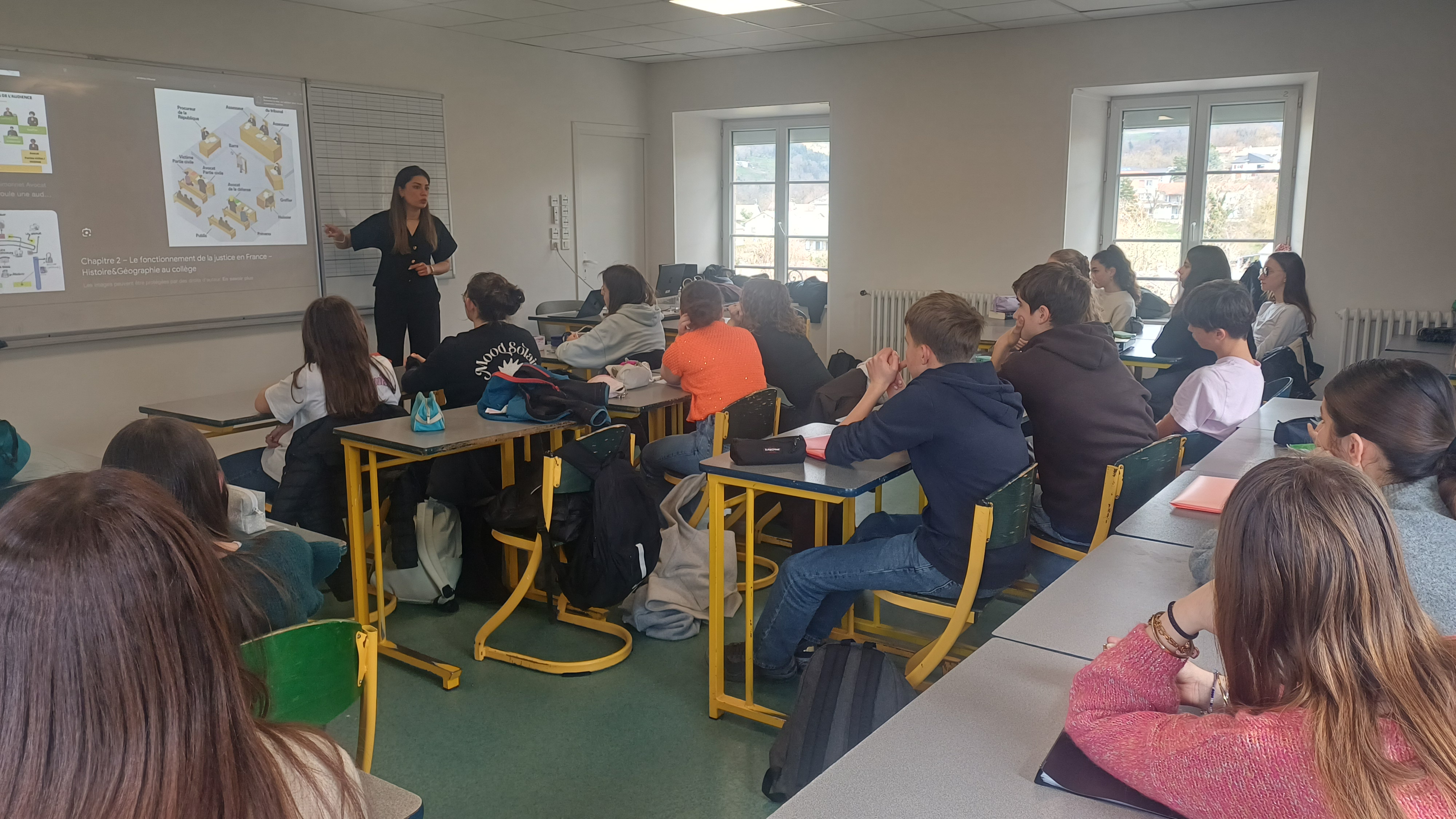 INTERVENTION SUR LES METIERS DU DROIT