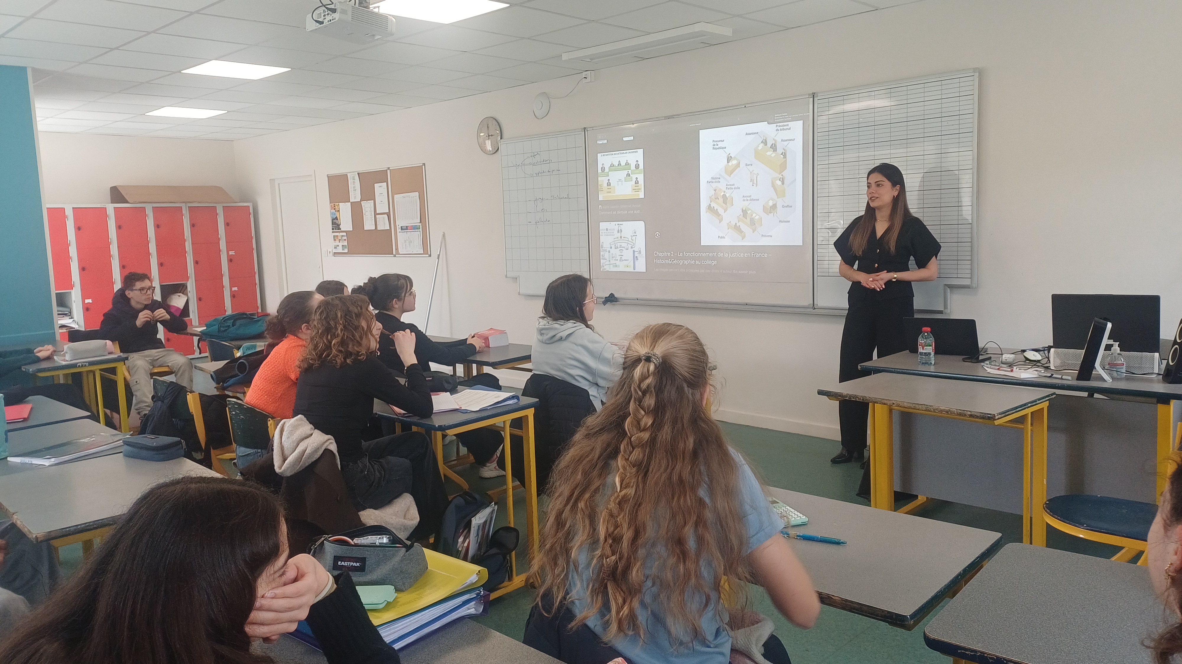 INTERVENTION SUR LES METIERS DU DROIT