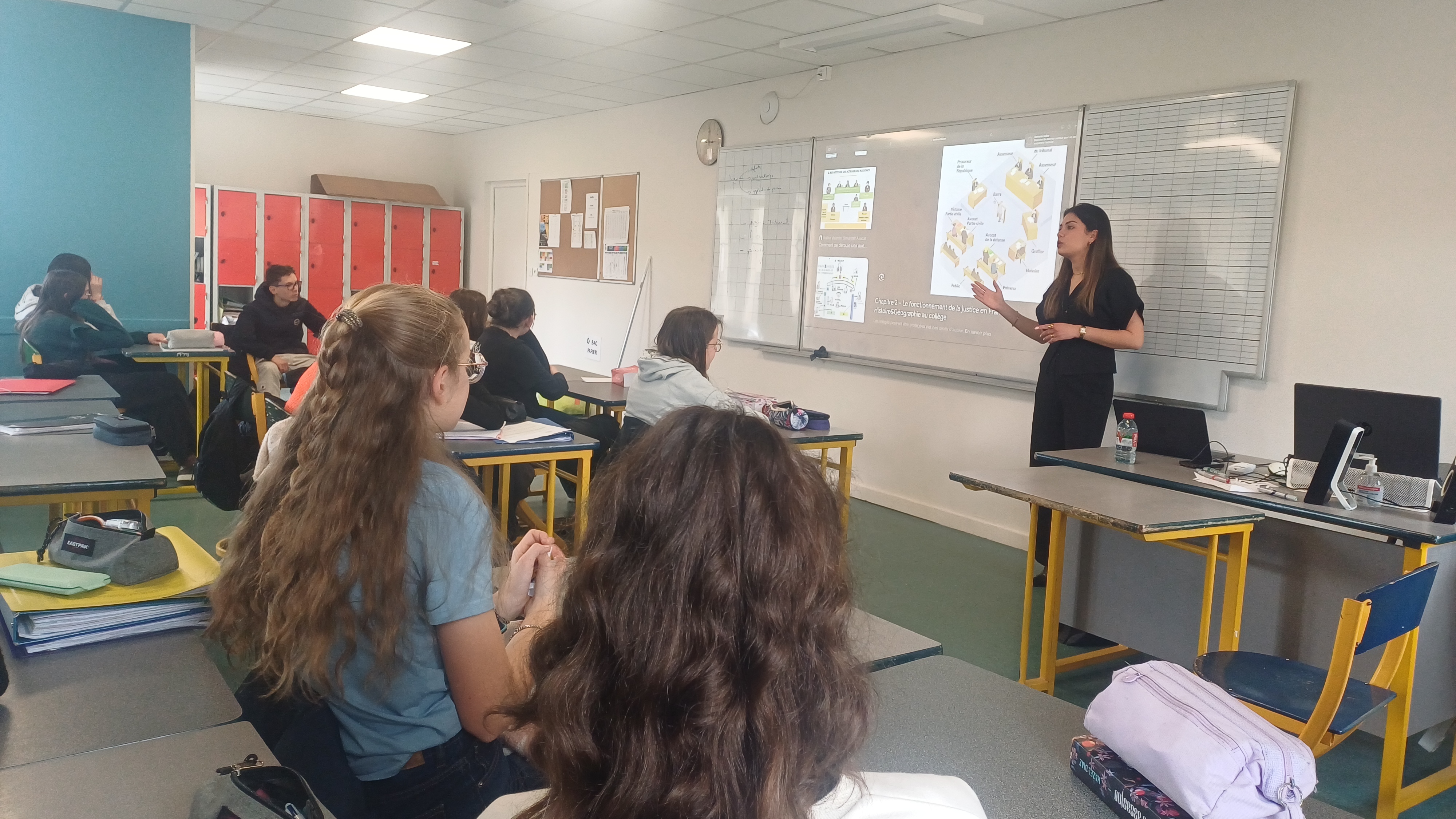 INTERVENTION SUR LES METIERS DU DROIT