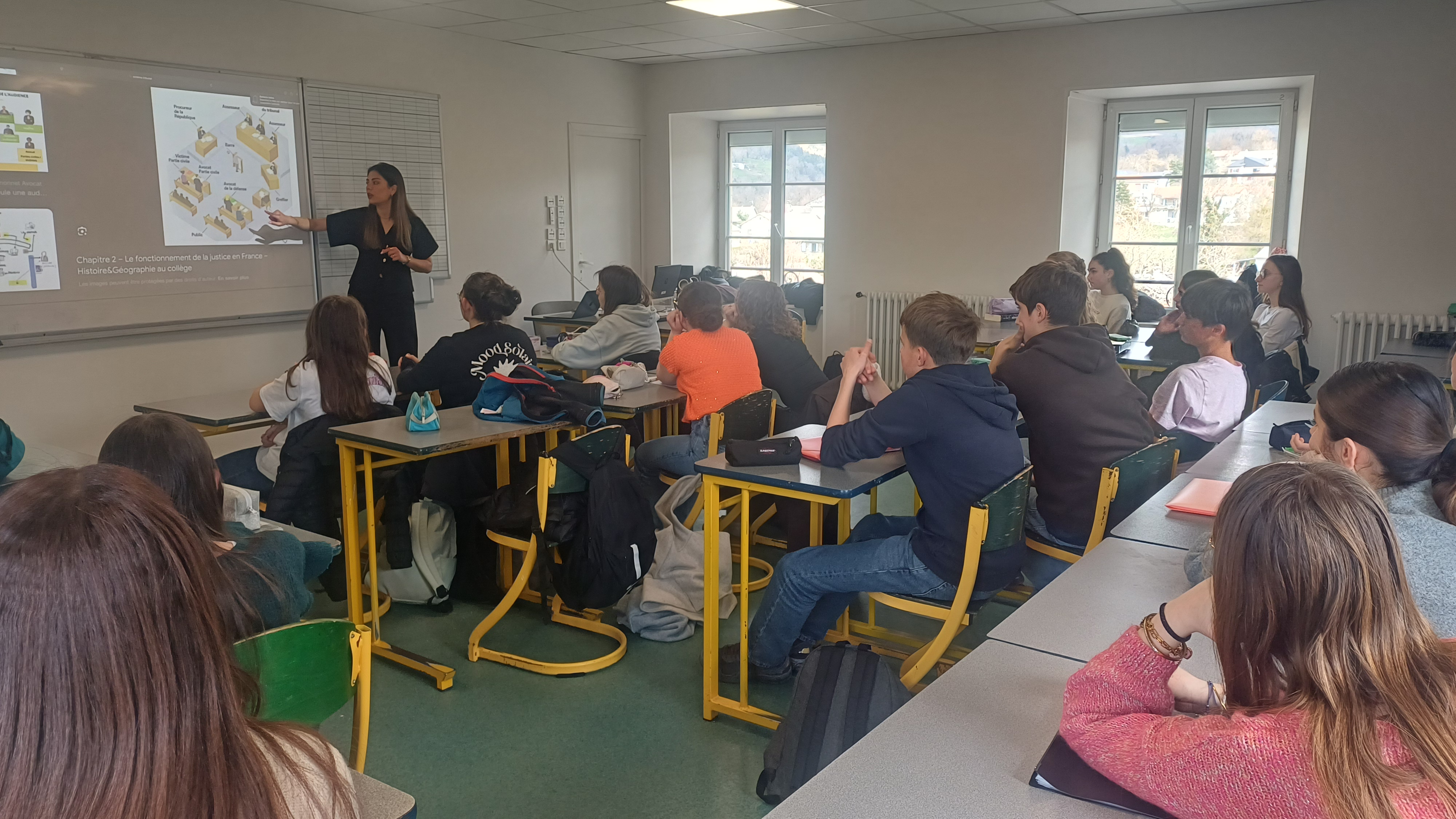 INTERVENTION SUR LES METIERS DU DROIT