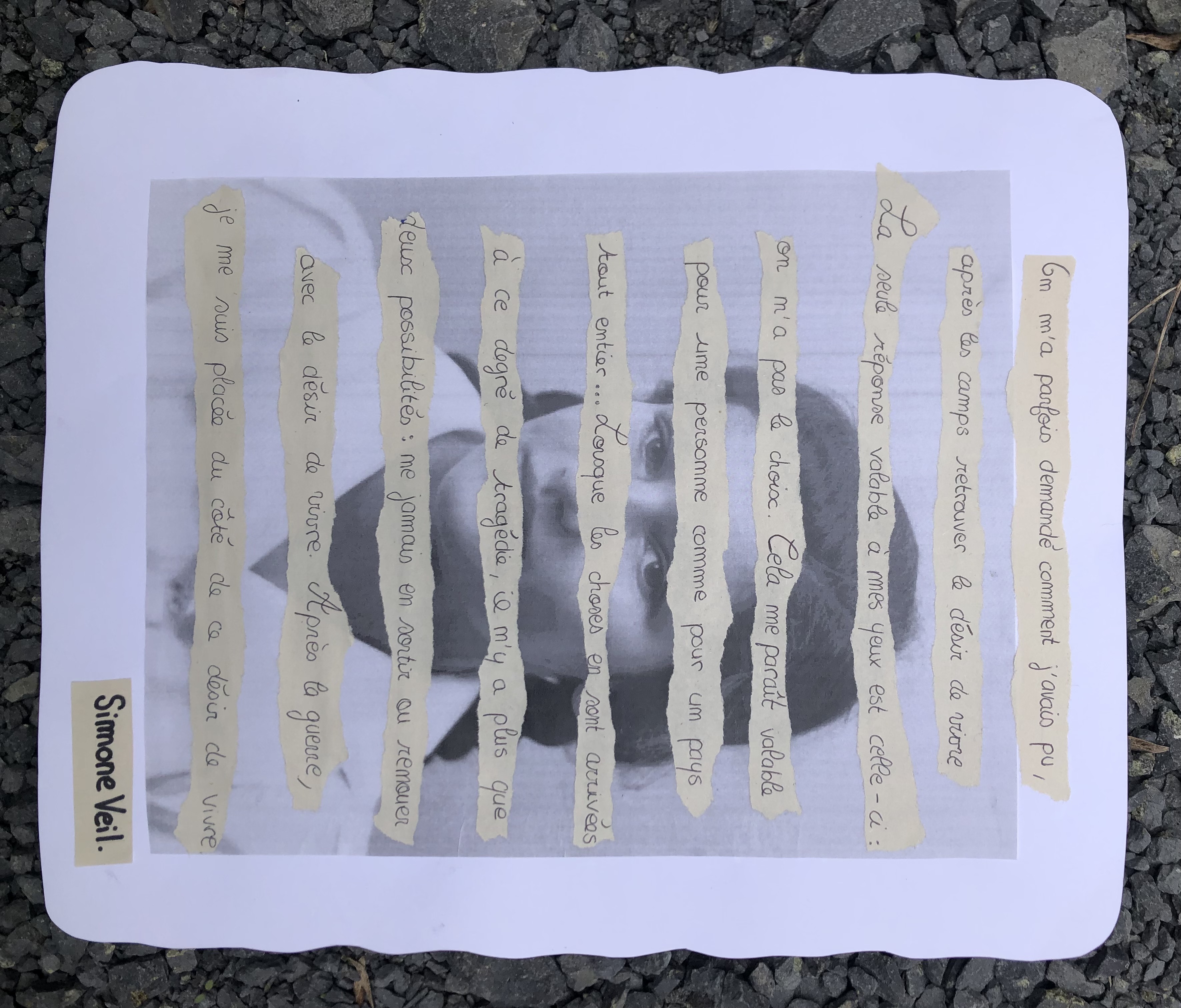 Commémoration sur la Déportation
