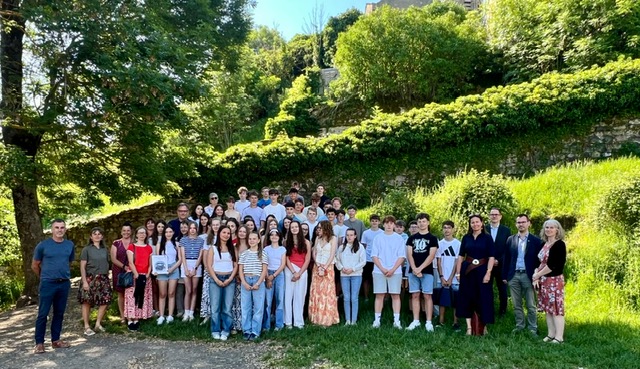 Mise à l’honneur du travail de mémoire au collège Saint-Joseph de Saint-Julien-Chapteuil