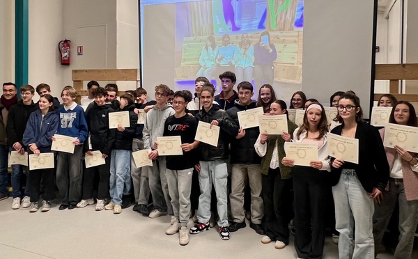 Remise des diplômes