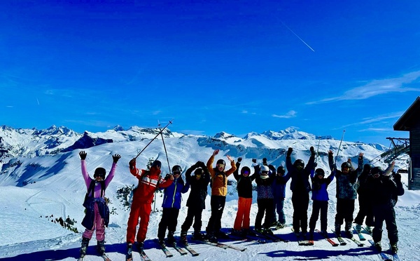 Ski aux Carroz d'arâches pour les classes de 5ème