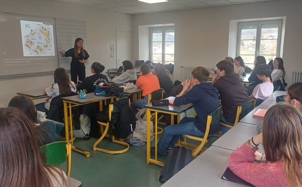 INTERVENTION SUR LES METIERS DU DROIT