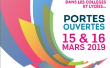 portes ouvertes les 15 et 16 Mars 2019