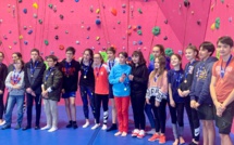 belle prestation de la section escalade aux championnats UNSS