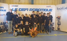 Un exploit mémorable pour le club robotique !